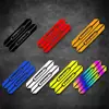 Adecuado para Kawasaki ninja 400 650 pegatinas para amortiguador ZX-4R Z900 H2 calcomanías para motocicleta pegatinas reflectantes