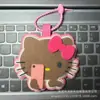 Kt Estampa de Gato Acessórios Artesanais Chaveiro de Desenho Porta-Cartão Pingente de Feltro Etiqueta de Bagagem Não Tecida Celebridade da Internet Traz Riqueza