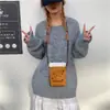 2026 Nueva Bolsa Cruzada Mini de Peluche con Forma de Gato Lindo para Mujer, Bolsa de Hombro Único para Guardar el Teléfono