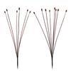 Led6 cabeza 8 cabeza Lámpara Luciérnaga movida por el viento Lámpara de pie Luciérnaga para exteriores decorativa escénica lámpara de césped lámpara de paisaje
