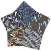Set de tela patchwork de 5 colores dorado tela floral estilo japonés algodón floral hecho a mano diy tela de algodón tela al por mayor tela estampada para cabeza