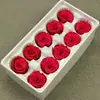 Flor mágica, flor eterna, grado B, 3-4 rosas, 10 flores secas, unicornio, regalo de San Valentín, caja, bolsa.