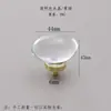 Venda Direta de Fábrica Alça de Ovo de Pombo de Cristal de Latão Alça de Gaveta de Armário de Luxo Leve Alça de Porta de Móvel Alça de Porta de Guarda-roupa