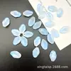 Acessórios para Joias DIY Estilo Antigo Pétala Grampo de Cabelo Adorno de Cabeça Brinco Materiais 12X19 Flor de Pessegueiro Gorda Esmaltada