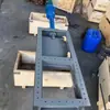 Válvula de Gaveta Manual, Válvula Gaveta de Esgoto Bidirecional Eletropneumática em Aço Inoxidável, Fabricante de Válvula de Gaveta para Descarga de Silo