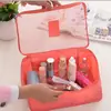 Neceser de viaje estilo coreano Juego de seis piezas Neceser Impermeable Bolsa organizadora de ropa Malla fina engrosada Juego de 6 piezas para maleta