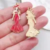 Aleación de Goteo de Aceite Serie para Mujer Bolsa para Labial Sombrero Tacones Altos Accesorios Colgante DIY Pequeños Accesorios de Joyería Transfronterizo