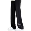 Pantalones Casuales de Seda de Hielo para Hombre Verano Delgados de Pierna Ancha Estilo Nacional Moderno Sueltos Rectos Largos Pantalones de Traje de Caída Cintura Alta