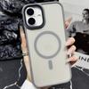 Funda Magnética para iPhone 17 con Tacto de Piel Semitransparente Adecuada para Apple 16 Pro Transfronteriza 15 Mate 14 Agujero Grande 13 Funda