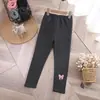 Invierno Nuevo Niños Forro de Polar Engrosado Pantalones Térmicos para Niños Ropa Interior para Niñas Pantalones Base de Algodón Pantalones para Dormir de Bebé