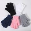 Luvas de inverno luvas de veludo meio engrossado pelúcia inverno quente coral veludo luvas sem fiapos luvas de malha