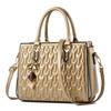 [Bolso de mujer de comercio exterior] Bolso de mano suave con relieve, bolso cruzado sencillo, bolso de hombro de PU para mujer, bolso de hombro de gran capacidad, moderno