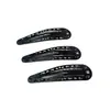 Horquilla de Metal Engrosada de Guangzhou Gota de Agua Oval Hueco Clip BB Negro Electroforesis Accesorios para Puntos Negros Clip Lateral Sencillo para Niña