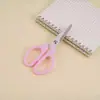 Tijeras Redondas Hechas a Mano con Bloques de Color al por Mayor en Stock para Uso en Oficina y Hogar, Tijeras de Acero Inoxidable para Cortar Hilo, Tijeras Portátiles para Estudiantes