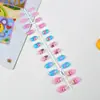 24 Piezas de Adhesivos para Uñas Lindos y Tiernos, Adhesivos para Uñas Coloridos de Gran Venta para Niños de Edad Media y Mayores, Venta Directa de Fábrica Tiras para Uñas Desgastables