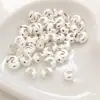 100 piezas/bolsa cuentas de posicionamiento cuentas espaciadoras en forma de C cadena de cuentas abierta clip de posicionamiento materiales de producción para collares de cuentas