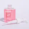 Fabricante Personaliza Botella Cuadrada de Plástico PET Transparente para Loción de 125 ml, Botella Vacía para Loción Tipo Presión