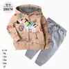 Comercio Exterior Ropa Infantil Primavera y Otoño Conjunto Infantil de Dos Piezas Material Sudadera Sudadera con Capucha Ropa Infantil para Bebés Ropa de Salida [Al por Mayor]