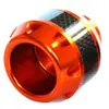 Taza de Absorción de Impactos Anticaída para Motocicleta Aleación de Aluminio Múltiples Colores Fibra de Carbono Taza Anticaída para Horquilla Delantera Choque Anticolisión