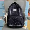 Mochila floral de encaje azul menta con lazo, suave y delicada, con un aspecto suave y claro, versátil para la escuela y salidas
