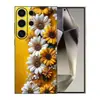 Adecuado para Samsung S25Ultra Funda de Teléfono Móvil A16 Crisantemo S26 Flor Adecuado Cubierta Protectora Mate S24 Carcasa Blanda Tpu