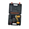 Taladro manual de impacto multifunción multiespecificación Pistola de mano eléctrica de litio Herramienta perforadora de taladro de mano eléctrico Destornillador eléctrico Pistola de mano