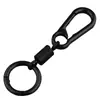 Fivela de figura oito com mola, fivela de pendurar colorida, fivela de pendurar para bolsa de carro masculina, mosquetão, chaveiro de metal, fivela de pendurar na cintura, durável