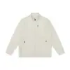 Ropa Vintage Yidao Otoño 2026 Nuevo Diseño Patchwork Retro Americano Color Sólido Holgado Cuello Alto Cremallera Cárdigan Sudadera