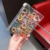 Gomas Elásticas Pequeñas para Niñas para Atar el Cabello, No Dañan el Cabello, Alta Elasticidad, Adecuadas para Niñas de 3 a 6 Años, Fuertes y Duraderas