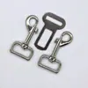 Gancho en forma de P de aleación de zinc, hebilla para correa de perro de mascota, inserto de accesorio para coche, accesorio de extensión de correa para vehículo anti-escape
