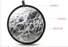 Artefacto para selfies 60CM reflector plateado blanco tablero de iluminación fotografía reflector portátil fotografía tablero de iluminación de fotografía