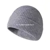 Gorro de Punto Cálido de Invierno Gorro de Lana Acrílica Gorro de Punto para Pareja Gorro Cálido de Invierno Personalizado de Fábrica para Hombre