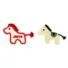 Nuevo Parche de Tela Bordado de Dibujos Animados Serie de Ponis para Computadora Accesorios Decorativos DIY para Ropa Bolsas Accesorios