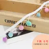 Árvore de Gato DIY Criativa Dopamina Materiais Corda de Algodão Colorida Escada de Madeira Cama de Gato de Lã Tecida à Mão