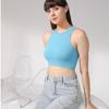 Estilo Europeu e Americano com Rosca de Nylon Multicor Esportivo Yoga Secagem Rápida Corrida Fitness Regata Venda Direta de Fábrica Roupa Íntima Estilo Colete