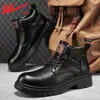 Botas casuais masculinas Martin, botas de trabalho, WXP(WZ)-3377