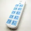 Sem fio 10 bits 2 m 3 m 5 M 8 m 2500W cobre 158 com interruptor porta de segurança soquete de 50 furos