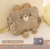 Bolsa de Agua Caliente Recargable Linda para Niña Calentador de Vientre de Invierno Peluche para Bebé Extraíble y Lavable Funda de Calentador de Manos de Dibujos Animados