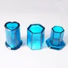 Poppy DIY Molde de Resina de Cristal Portapalillos Flor de Cerezo Caja de Almacenamiento con Forma de Corazón Portapalillos Molde de Silicona Europa