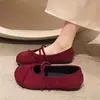 Sapatos Elegantes, Sapatos Baixos Estilo Chanel, Sapatos de Salto Baixo Moda Francesa, Sapatos Mary Jane Femininos de Cor Sólida, Novos Modelos Primavera e Outono 2025