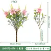 Flor artificial flor de cerejeira neve única decoração de casa vaso arranjo de flores ornamentos exterior não desbota planta verde flores artificiais atacado