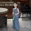 Conjunto de Tirantes para Niña Atuendo de Verano 2026 Nuevo Estilo Moda Coreana Conjunto de Dos Piezas para Bebés Ropa de Verano Moderna para Niños