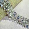 Cuentas de amarre cuentas de fútbol de cristal súper brillantes cristal pulsera de bricolaje collar pendientes accesorios para el cabello accesorios de cuentas sueltas