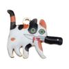 Pendientes colgantes de gato con cuchillo transfronterizo, collar colgante, accesorios de joyería de aleación DIY, accesorios de joyería para llavero