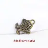 Acessórios de Miçangas Artesanais DIY Estilo Étnico Vintage Materiais: Pingentes de Liga de Prata de Xizang, Contas Espaçadoras Cor de Cobre Antigo