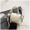 Bolso de Mano Retro de Moda Tendencia Estilo Coreano Bolso Boston Almohada con Alto Valor Estético, Bolso Cruzado Simple y Único para el Día a Día