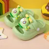 Zuecos y Pantuflas de Verano de la Princesa Elsa para Niñas, Suela Suave, Punta Cerrada, Antideslizantes, Sandalias de Dibujos Animados para Bebés, Venta al por Mayor