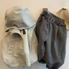 Bonita Chaqueta Cortavientos con Capucha para Niños Pequeños Bebés Niños Ropa de Primavera Ropa Exterior Moderna Sencilla Elegante para Salir