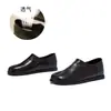 Zapatos de split-toe con plantilla de piel de oveja de primera capa, nuevos zapatos casuales retro de pezuña de cerdo slip-on para el otoño de 2026, zapatos versátiles para mujer