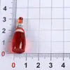 Miniaturas simuladas de botellas pequeñas para juego de alimentos al por mayor, botellas en miniatura de bebidas y vino, accesorios de resina de tienda de conveniencia, parches de dibujos animados surtidos